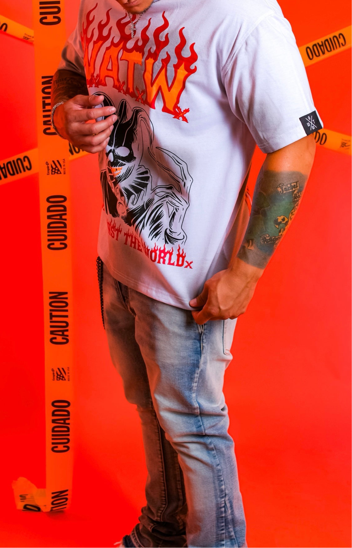WATWx Twisted Clown Tee (White)