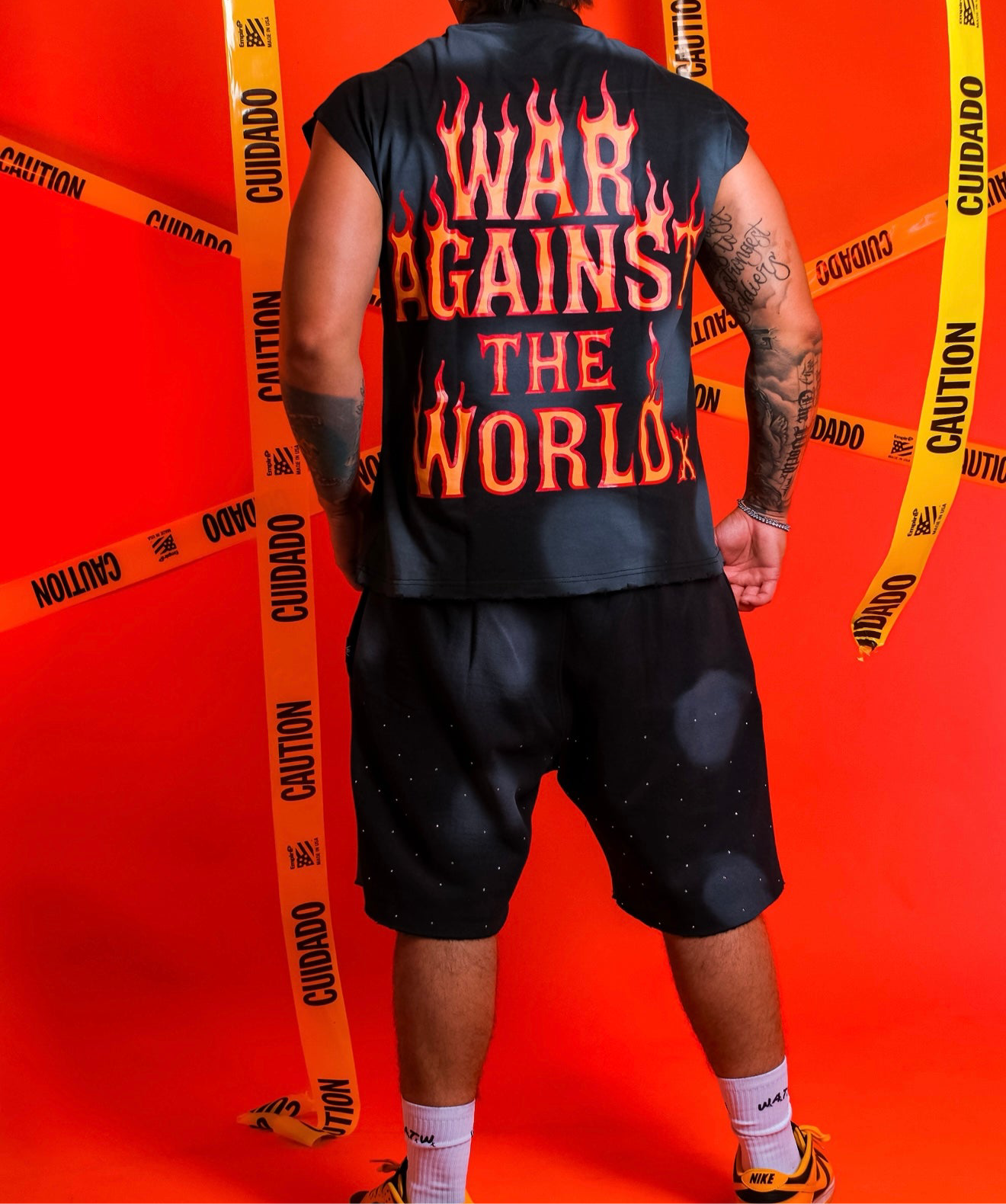 WATWx Twisted Clown Sleeveless Tee (Black)
