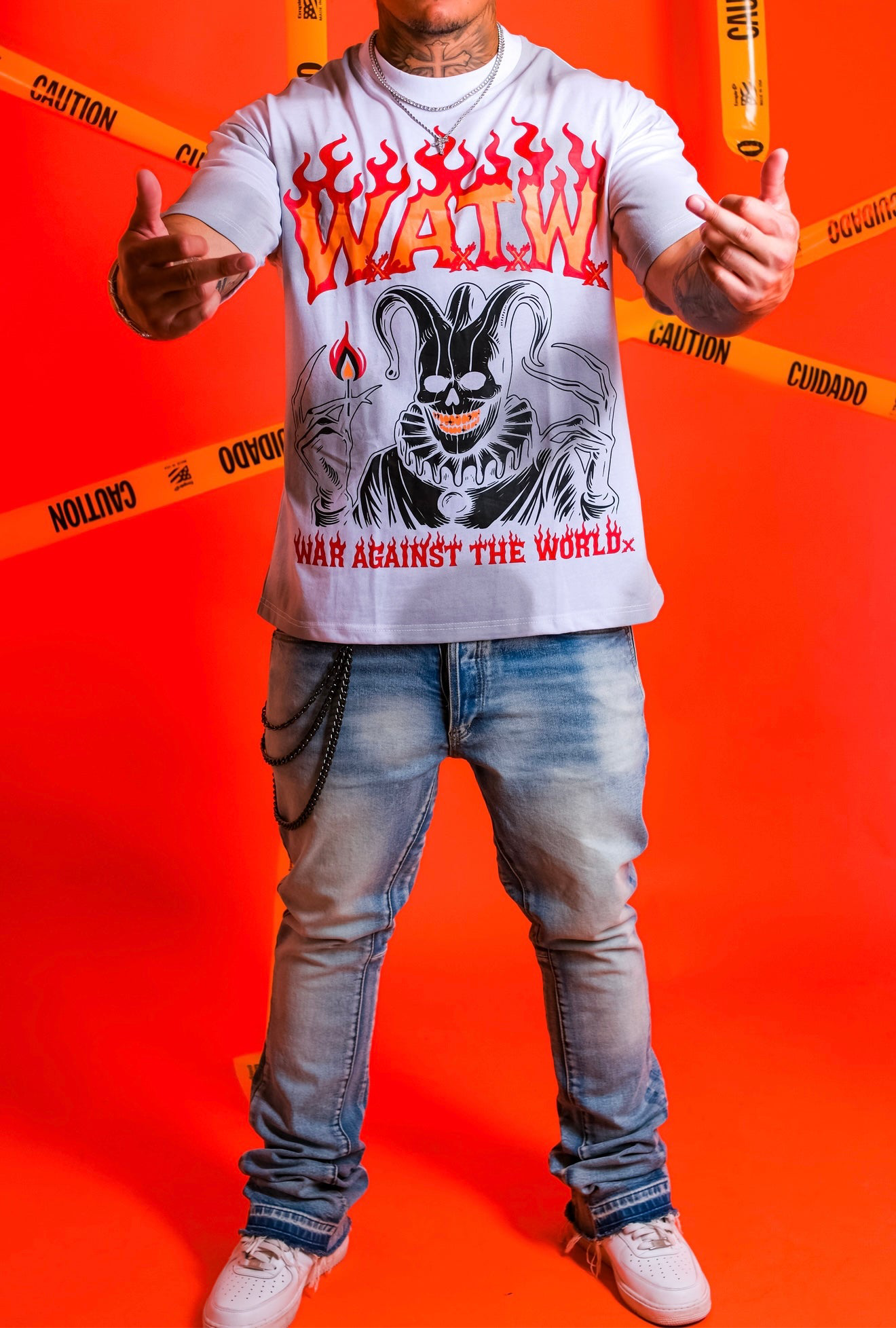 WATWx Twisted Clown Tee (White)