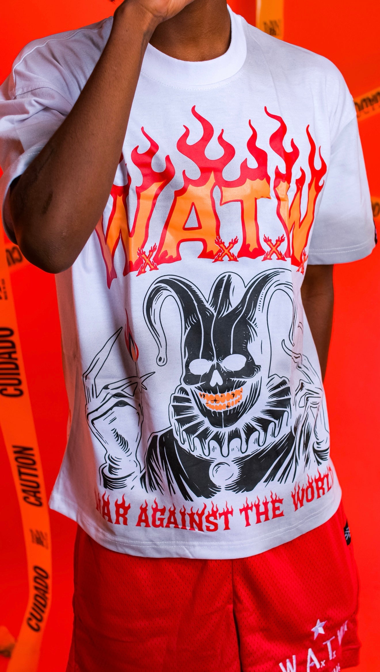 WATWx Twisted Clown Tee (White)