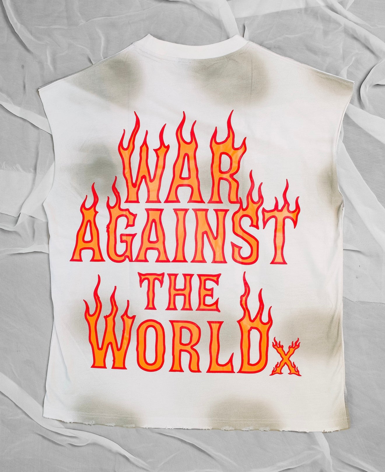 WATWx Twisted Clown Sleeveless Tee (White)
