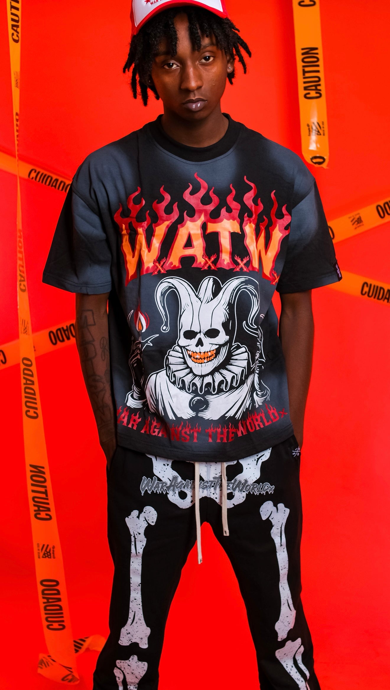 WATWx Twisted Clown Tee (Black)