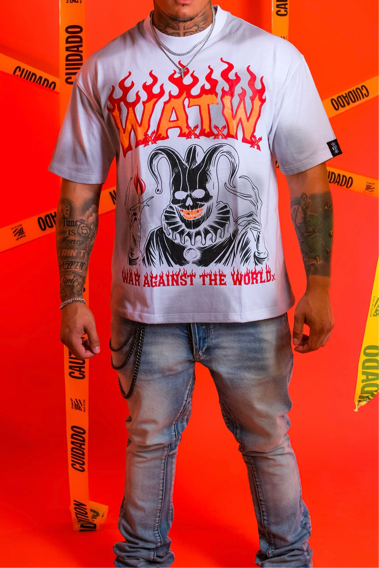 WATWx Twisted Clown Tee (White)